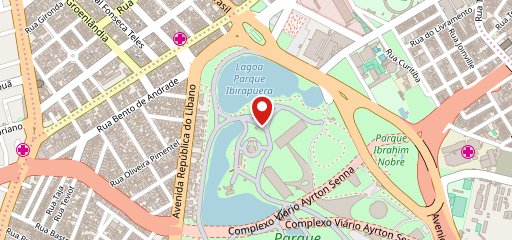 Sabiá do Parque no mapa