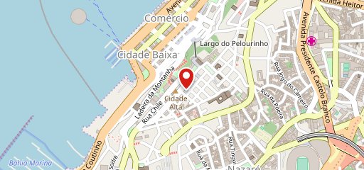 Restaurante Sabor Brasil no mapa