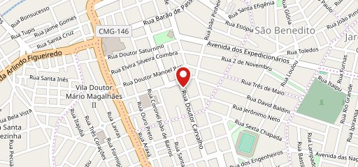 Sabor Mineiro no mapa