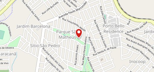 Pizzaria Sappore no mapa