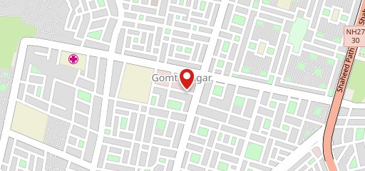 Saffron Kitchen Restaurant - Best Buffet Restaurant In Gomti Nagar Lucknow on map