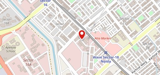 Sagar chole bhature on map