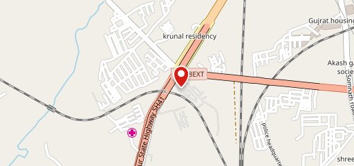 Shree Sahjanand Restaurant Mahesana on map