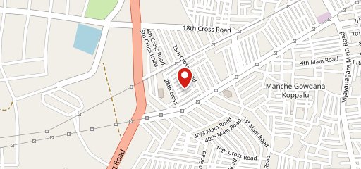 Sai Mess, hebbal, mysore on map