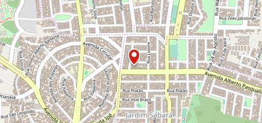 Saideira Pizzas e Eventos no mapa