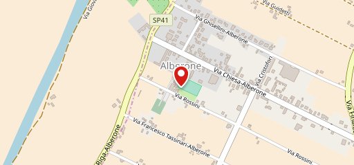 Sala Polivalente Alberone sulla mappa