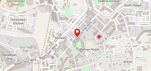 Salad Days Malviya Nagar on map