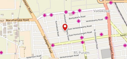 Salem Ravichandran Tiffen House on map