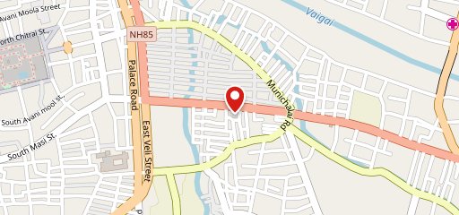 Salem RR Biriyani - Kamarajar Salai on map