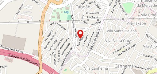 Salgados Nova Aliança no mapa