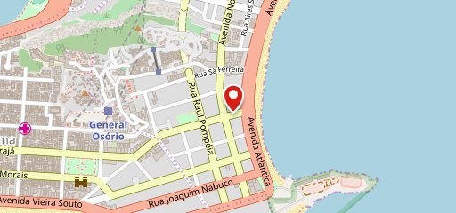 Samir Bar Comida & Cia - (Copacabana) no mapa