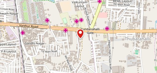 Samosa Party Marathahalli on map