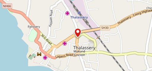 Samovar tea shop on map