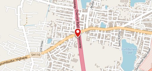 Samudhra pure vegetarian restaurant on map