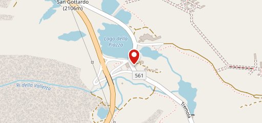 Hotel Passo San Gottardo sulla mappa