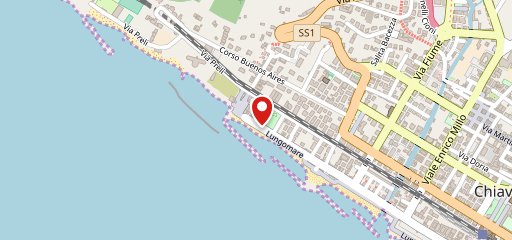 Hotel San Pietro Chiavari sulla mappa