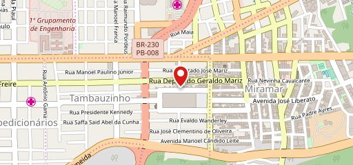 Restaurante San Sun Tambauzinho no mapa