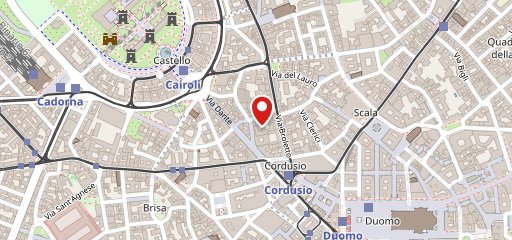 Taberna San Tomaso sulla mappa