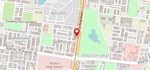 Sandoz Restaurant - Paschim Vihar on map