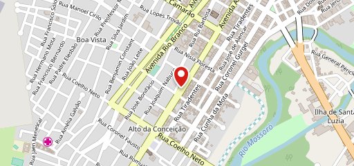 Casarão Sandubar no mapa