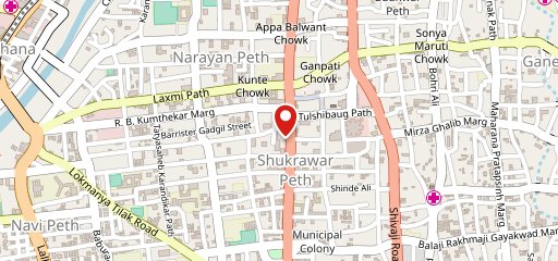 Sandwich point on map