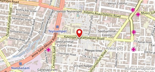 Sangeetha Okadey on map