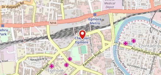 Sangeetha Veg Restaurant - Egmore on map