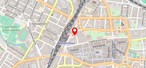 Santa Lucia Winterthur sulla mappa