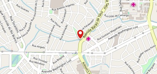 Santorini Lounge no mapa