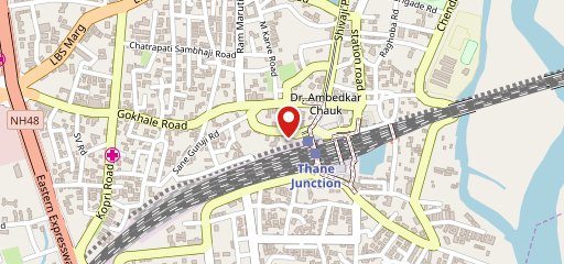 Santosham Thane Station on map