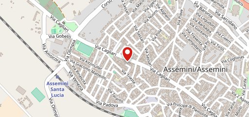 Pizzeria Sapore antico sulla mappa