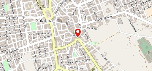 Trattoria santa caterina sapori del salento sulla mappa