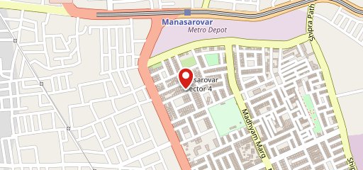 Sapphire Inn Hotel & Banquets Jaipur Mansarovar on map