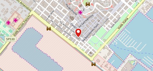 Sapristrasse sulla mappa