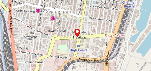 HOTEL SARAVANA BHAVAN on map