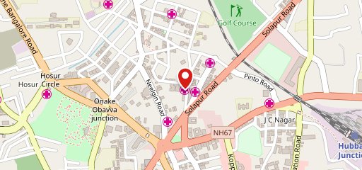 Satkar Bhavan Restaurants and Caterers in Hubli, Karnataka on map