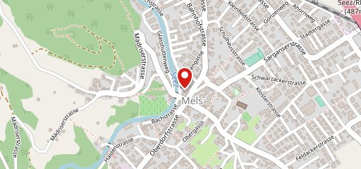 Hotel Restaurant Bar Schäfli - Mels sulla mappa