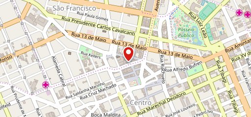 Bar do Alemão no mapa