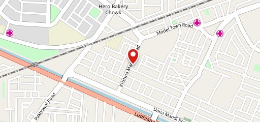 Scoops and Fruit Cream on map