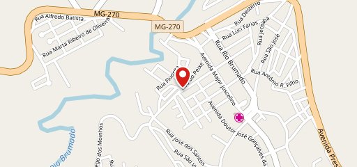 Recanto Água Doce no mapa