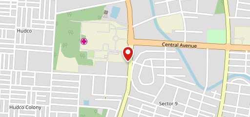 Indian coffee house on map