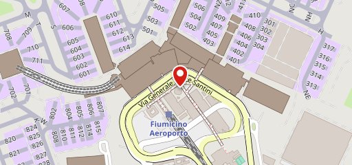 Semplicemente Roma - Fiumicino Aeroporto Arrivi sulla mappa