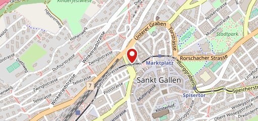 Senso Kitchen sulla mappa