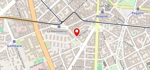 Osteria Serafina sulla mappa