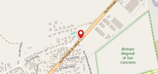 STAZIONE DI SERVIZIO ENI F.LLI RINALDI SNC sulla mappa