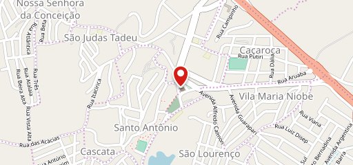 Servidão Lanches no mapa