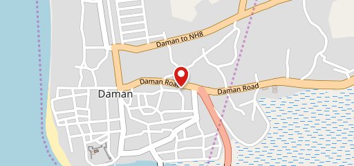Shahi Darbar Daman on map