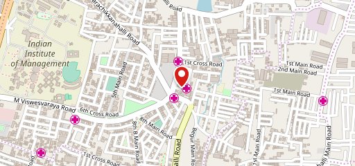 Shanghai Court Vijaya Bank Layout on map