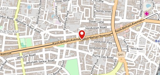 SHANGHAI - FLAVOURS OF CHINA TOWN (Gariahat) on map