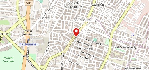 Shasha shandaar shawarma,West Marredpally on map
